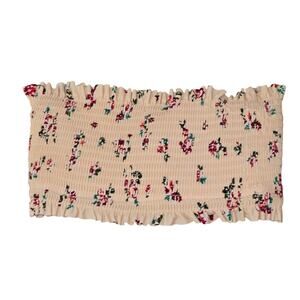 Xhilaration Womens Crop Tube Top Bandeau Underwire Corset Back Size Small (653)